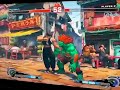 SSF4 Blanka Ultra II - Shout of Earth vs Guy - Bushin Muso Renge