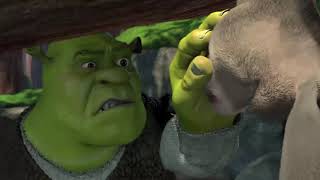 Shrek 1 | Eşek 2 dakika 33 saniye boyunca Shrek'i sinir ediyor #shrek #donkey