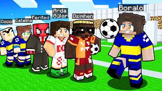 Minecraftta Futbol Takımı Kurdum