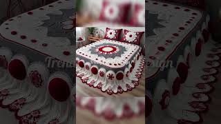 Wool Crochet Bedsheet Tutorial Design