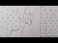 How to draw a girl beside the window|Pencil sketch|Step by step guide