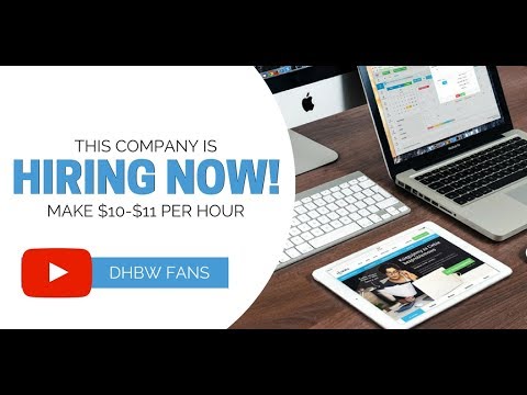 VIDEO : this work from home company is hiring ($10-$11/hr) - giveaway winners revealed - www.dreamhomebasedwork.com in today's video i will cover awww.dreamhomebasedwork.com in today's video i will cover acompanycurrently recruiting work  ...