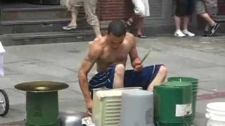 Amazing Street Drummer One Of The Best I 39 Ve Seen Amazing Street Drummer One Of The Best I 39 Ve Seen