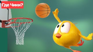 Где Чики? 🐥 Chicky | Чикки Занимается Баскетболом 🏀 | Сборник Мультфильмов На Русском Языке