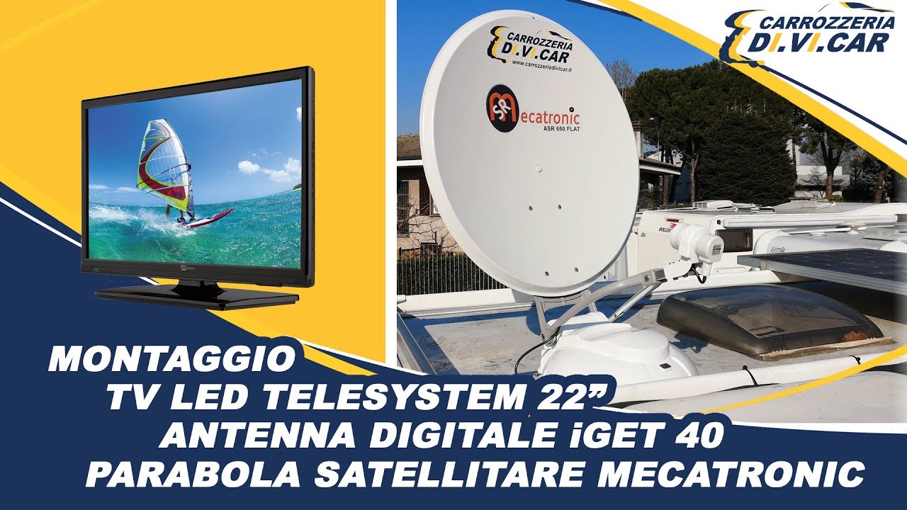 Montaggio TV, Antenna Digitale e Parabola Satellitare
