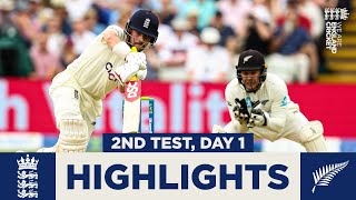 England v New Zealand - Day 1 Highlights  | 2nd Test 2021