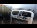 CAR'S AC SNOWING!