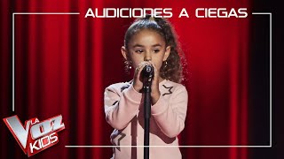 Samira Cuesta canta 'Válgame Dios' | Audiciones a ciegas | La Voz Kids Antena 3 