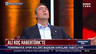 Fenerbahçe Başkanı Ali Koç soruları yanıtlıyor... #CANLI