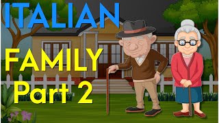 Family Members In Italian Part 2 Education For Kids With Mr Oopy