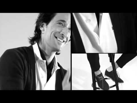 Unconventional Chic Lacoste. Adrien Brody Making Of..