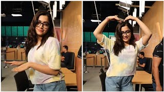 Rashmika Mandanna Jiggle Jiggle Dance In Korean Style Ll