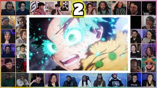 40 Reactors My Hero Academia Season 8 Episode 2 Megaa Reaction Mashup Ending 僕のヒーローアカデミア