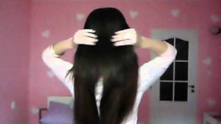 Lovely Hair před a po nasazení clip in