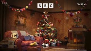 Bbc1 Wales - Wallace And Gromit Xmas Ident 4 - News Variant 30Th November 2024