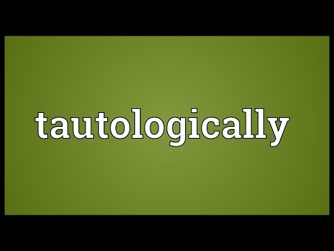 Header of tautologically