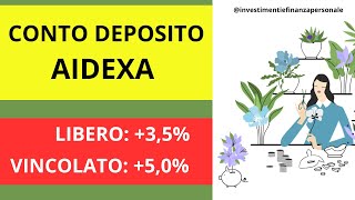 Migliori Conti Deposito - Banca Aidexa