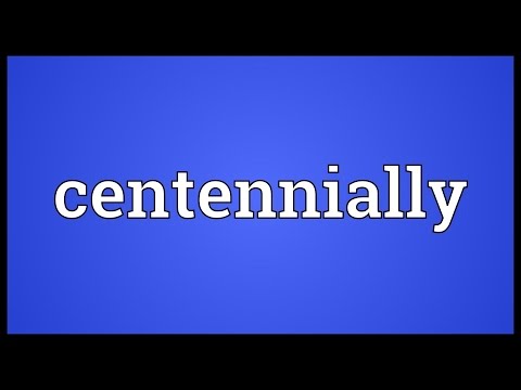 Header of centennially