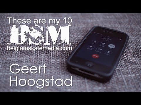 Geert Hoogstad - These Are My 10 - Belgium Skate Media