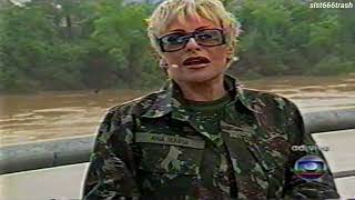 2008 - Ana Maria Braga Em Blumenau - Enchentes Em Santa Catarina - Programa Mais Você - Rede Globo.