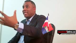 De Paseo con el Cónsul Dominicano en Montreal Lic. Edixon Mateo & Pedro Kamba