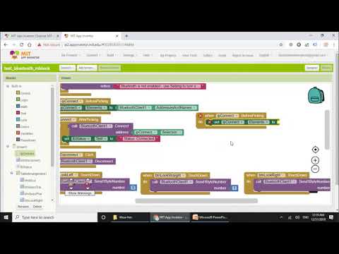 ✨✨✨35 Tạo phần mềm điều khiển bluetooth với MIT App Inventor - Khóa học Xe Robot Arduino