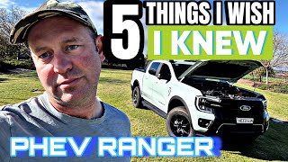 I Wish I Knew This B4 Buying A Ford Ranger Phev