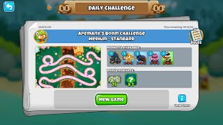 Bloonstd6 Daily Challenge: Apemanx's Challenge