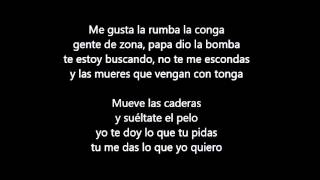 Letra de Algo Contigo - GENTE DE ZONA - Letra de Algo Contigo - GENTE DE ZONA -