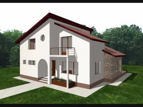 Proiect Casa Adriana | Modele Case Moderne | Proiecte Case cu Mansarda