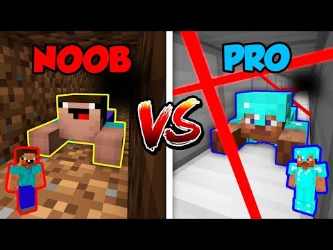 Minecraft Noob Vs Pro Prison Escape 2 In Minecraft Youtube On