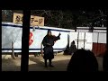 Ninja Demonstration at Iga　伊賀　忍者