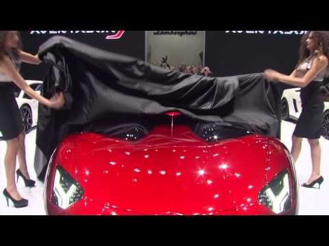 Lamborghini Aventador J – Geneva Motor Show 2012 Press Conference