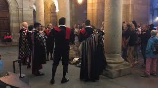 Mariachi music at Praza do Obradoiro in Santiago de Compostela, Spain