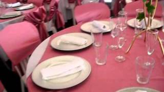 3 Pacos Quincenera Metallic Pink W White