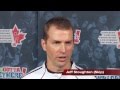 Draw 5 Media Scrum - 2012 Capital One Canada Cup