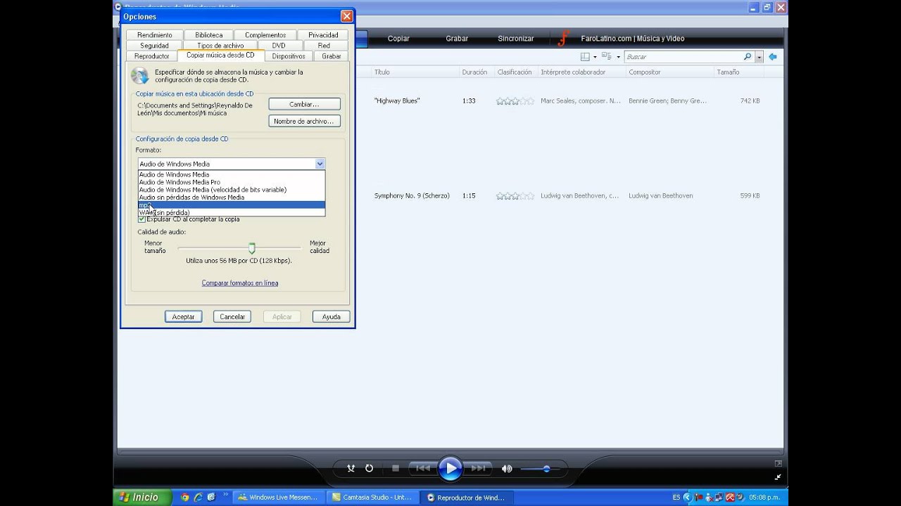 CONVERTIR MP3 A FORMATO DE AUDIO convertir mp3 a formato de audio: