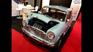 Vintage cars Harden Austin Cooper S MGB 1979 Fiat 500 1966 Renault 5 turbo 4K & HD