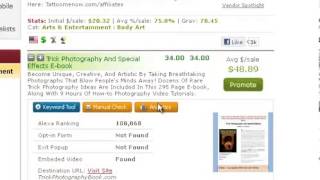 How To Find Best Selling Products ON ClickBank