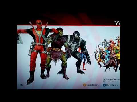 MARVEL Ultimate Alliance 2 (Roster&Alt Costumes)