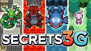 18 Secrets & Easter Egg Dans Pokemon Émeraude Rubis Saphir Rouge Feu Vert Feuille