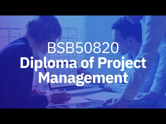 Watch Diploma of Project Management Overview on YouTube.