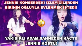 Jennie konserdeki izleyicilerden birinin oğluyla evlenmek istedi, yakışıklı adam