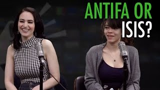 Gavin McInnes: Antifa anti-Semitism (w/Brittany Venti, Martina Markota)