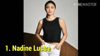 FHM Top 10 Sexiest in the World 2017, Nadine Lustre Tops the List