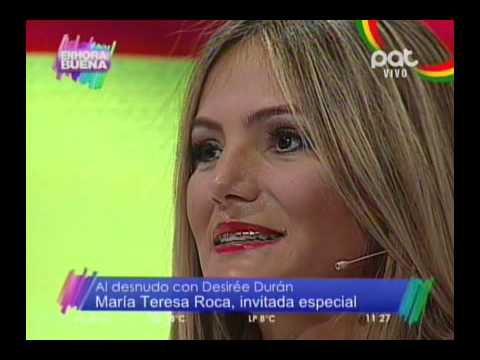 #EnHoraBuena AL DESNUDO CON DESIRRE DURAN con Maria Teresa Roca