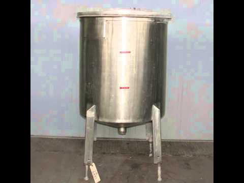 45 gallon vertical stainless steel tank