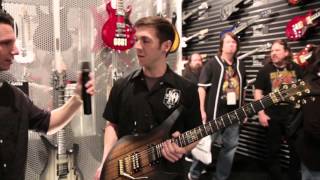 New from NAMM 2016 - Schecter Signed Syn Gates Custom S