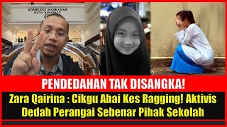 Zara Qairina Cikgu Abai Kes Ragging Aktivis Dedah Perangai Sebenar Pihak Sekolah