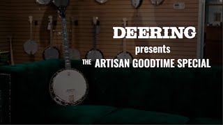 Artisan Goodtime Special 5 String With Resonator Banjo Guitar Natural
